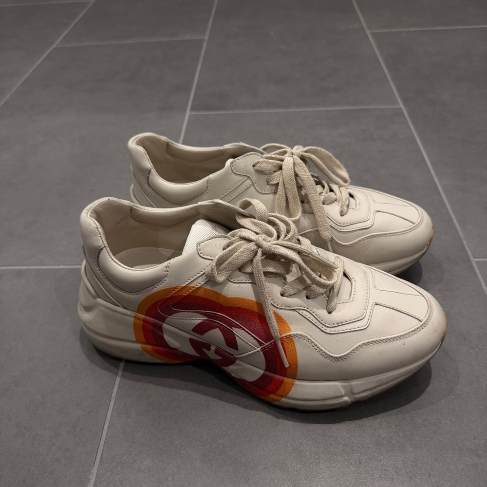 Gucci off white women Sneakers size 38/8 - Picture 2 of 6
